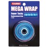 Tourna Mega Wrap Tennis Replacement Grip, Blue