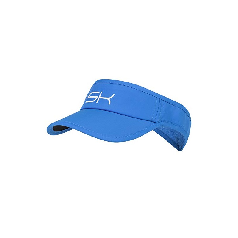 Sportkind Tennis, Running, Golf Sun Visor, cobalt blue