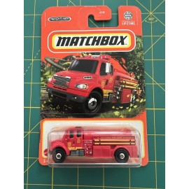 Matchbox 2024 MATCHBOX FREIGHTLINER M2 106 FIRE ENGINE MBX ROADTRIP 76/100 RED