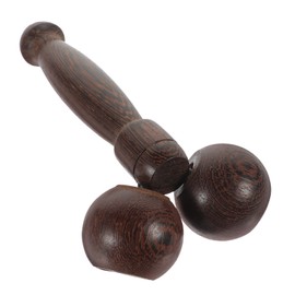 OHPHCALL Wooden Ball Facial Portable Manual Roller for Face Eye Massage Skin Care Tool for Men