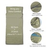 JIVELER Lightweight Inner Shruff, Zipper, Sleeping Bag Included, Storage Bag,