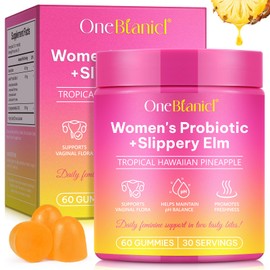 RKPROUC Vaginal Probiotics Gummies for Women - Premium Feminine Balance Gummies for PH Balance, Digestive Health, Vaginal & Immune Support, Womens Probiotic Gummy for Feminine Health - 60 Gummies