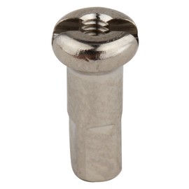 DT Swiss 2 x 12 mm brass nipples silver (box of 100) One Size,55265