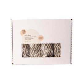 NIMBO, Compresa de semillas, hierbas y aceites esenciales, cojín de semillas relajante para frío y calor. (Menta)