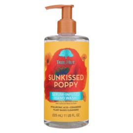 Tree Hut Sunkissed Poppy Serum Infused Hand Wash | Nourish & Hydrate Hands with Strengthening Skin Care | Long Lasting Scent | Cleanse & Lock in Moisture | 11 fl oz.