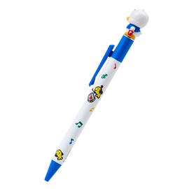 Sanrio 927023 Ballpoint Pen with Mascot, Duck Peckle, ABS Resin, Ink Color: Black