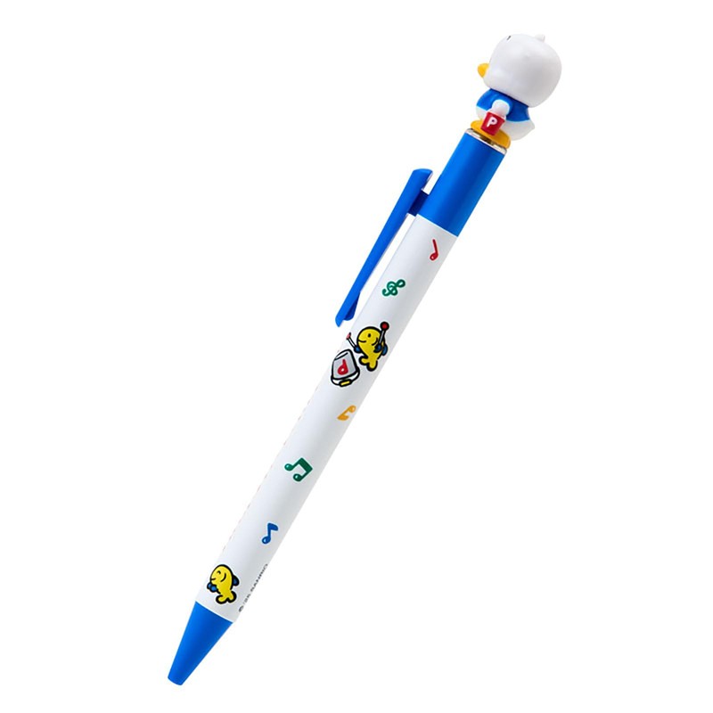 Sanrio 927023 Ballpoint Pen with Mascot, Duck Peckle, ABS Resin,