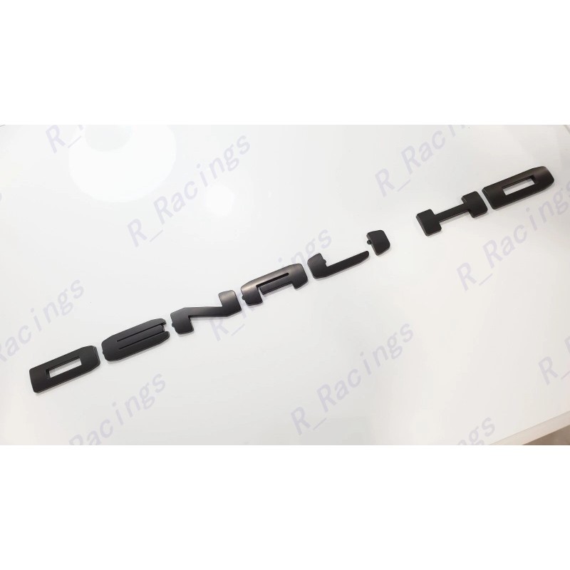 GMC OVERLAY Matte Black DENALI HD DENALI SIERRA Emblem 2020+GMC