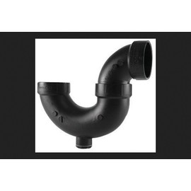 Charlotte Pipe Schedule 40 2 in. Hub x 2 in. Dia. Hub ABS P-Trap