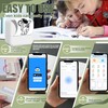 KEEPHOPE Label Maker Machine with 6 Tapes, Thermal Label Maker,