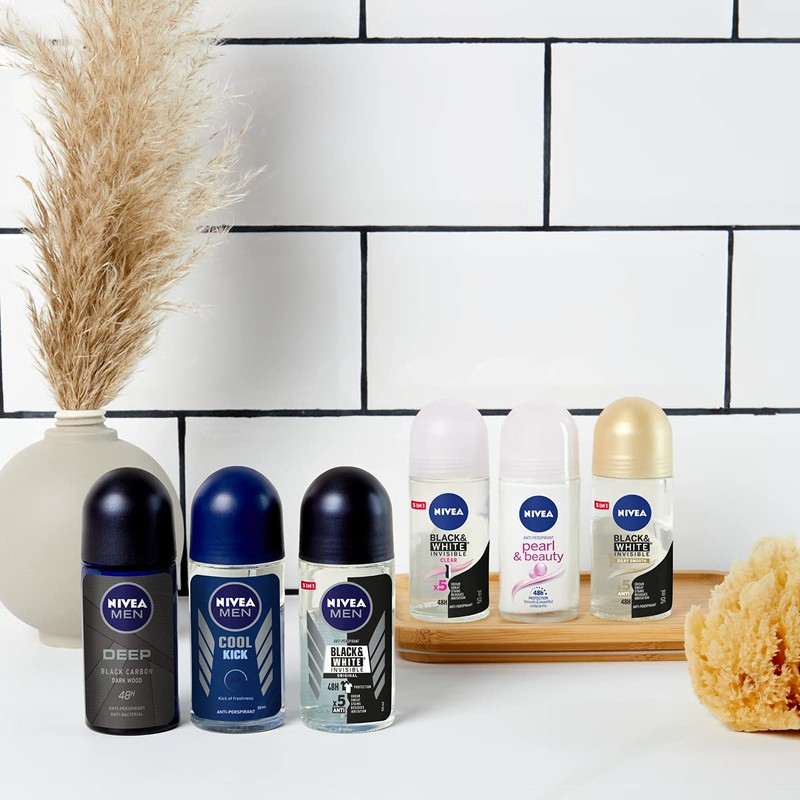NIVEA Pearl & Beauty Roll-On Antiperspirant 50 ml