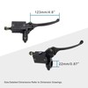 GOOFIT 7/8" Right Hydraulic Brake Master Cylinder Lever Replacement for