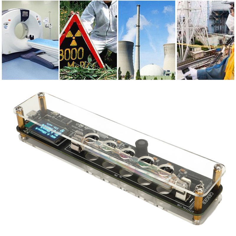 USB Nuclear Radiation Detector Portable Radiation Dosimeter Digital Geiger Counter