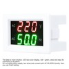 AC Voltmeter Meter, Digital Frequency Meter, Data Intuitive, Generator Dual