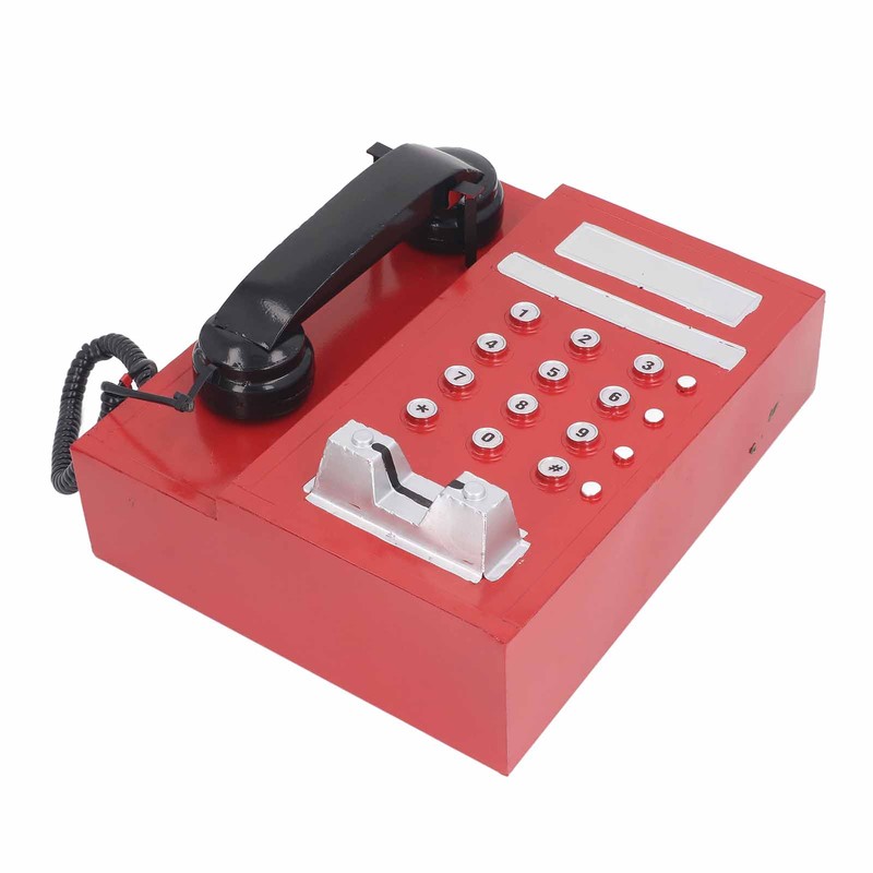 Retro Telephone Model Simulation Innovative Exquisite Old Fashioned Telephone Model