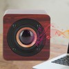 Bluetooth Mini Speaker Portable Wood Wireless Loudspeaker Sound System 3W