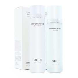Ohui 오휘 익스트림 화이트 2종 단품 세트 (스킨소프너+에멀전) Y O Hui Extreme White 2-Type Single Set (Skin Softener + Emulsion) Y