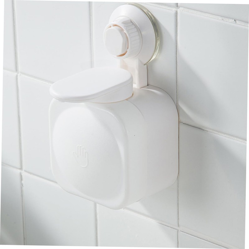 Alipis Wall Mounted Soap Dispenser Traceless Manual Liquid Soap Pump