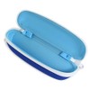 Tacy Case LM-70081-12 Blue Hard Zipper EVA Glasses Case