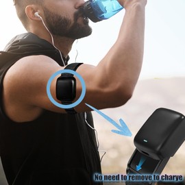 Zenithow Bands for Whoop 4.0 - Replacement Nylon Knit Watch Strap Wristband with U-shaped Metal Frame Fitness & Activity Tracker Accessories