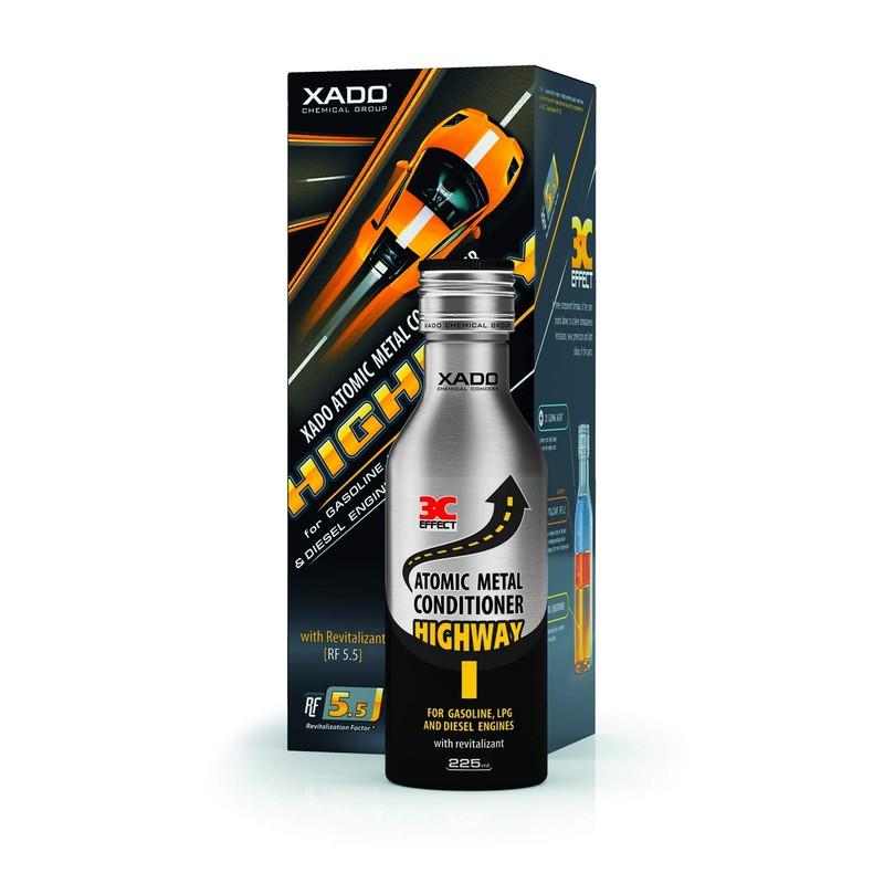 XADO Highway - Oil Additive for Car Engine - High-Mileage