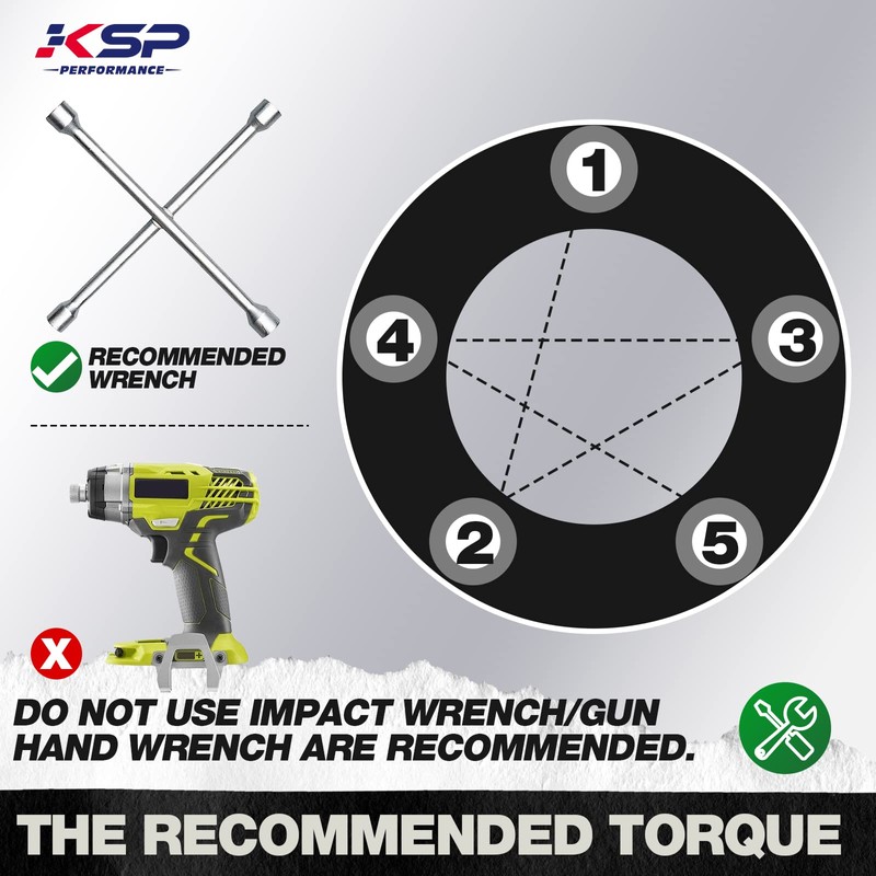 KSP 12mmx1.5 Open Lug Nuts fit Hon-da Accord Civic, 20pcs