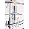 Living District Wallace 3 Light Chrome Pendant