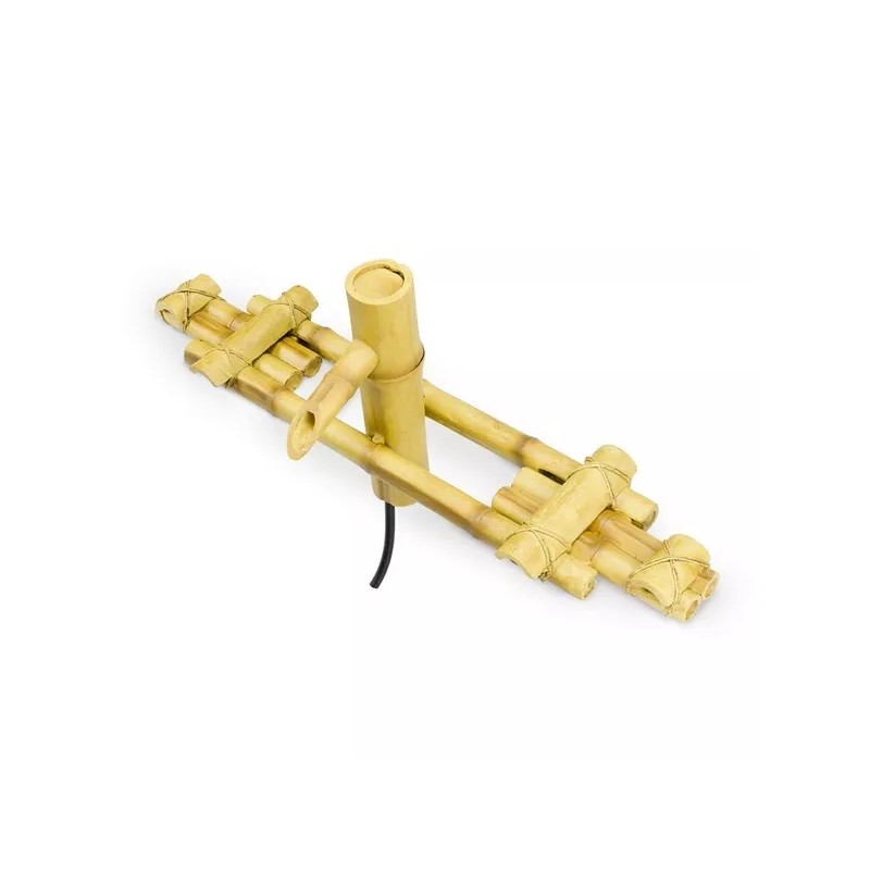 Aquascape Poly-Resin Spitter: Adjustable Pouring Bamboo Fountain