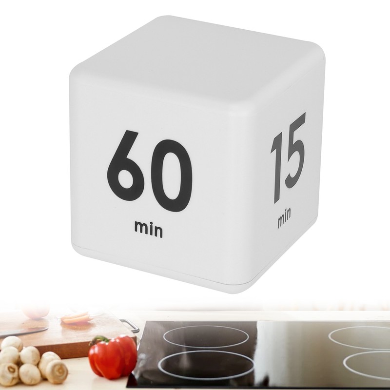 Professional Beauty Salon Flip Timer Time Management Cube Timer for