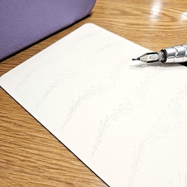 Women's Eyebrow Hairstroke Tattoo Practice Rubber Sheet 2ea