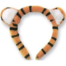 Wild Republic Headbands Tiger Orange Plush, Gifts for Kids