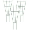 Panacea 89635 Fan Pot Trellises, Green, 36" H, Pack of