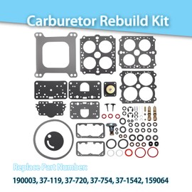 Kit de reconstrucción de carburador secundario para carburador Holley 4160 Series 600 750 390 850CFM 1850 8007 80457 80508 3310 37-754 37-119 37-720 37-15 4, 3, 3-Piezas de renovación de 200
