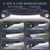 AlpsWolf LED Headlamp Rechargeable, 2 XPE LED and COB LED