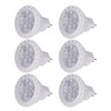 6pcs 360LM LED Light Bulbs MR11 4W 12V Spot Light