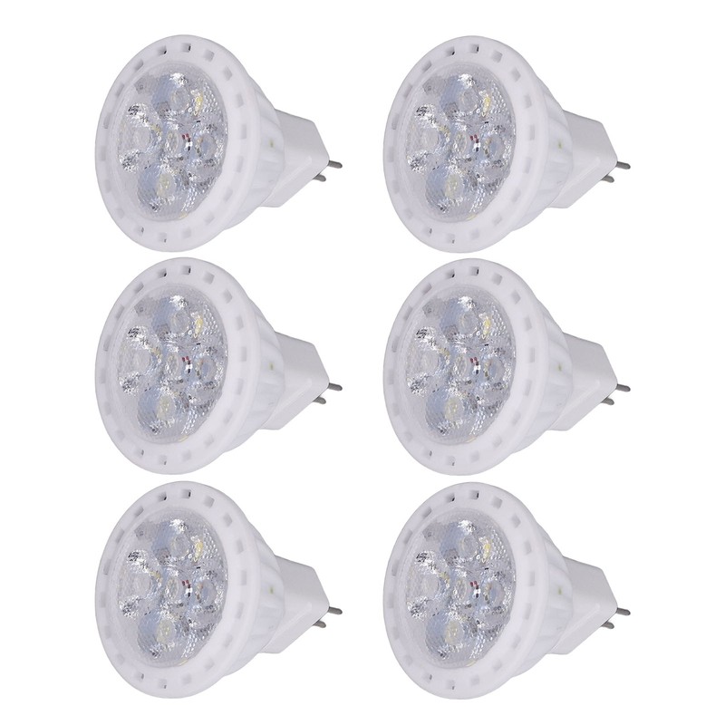 6pcs 360LM LED Light Bulbs MR11 4W 12V Spot Light