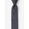 Wild Ties Pi Black Microfiber Skinny Tie