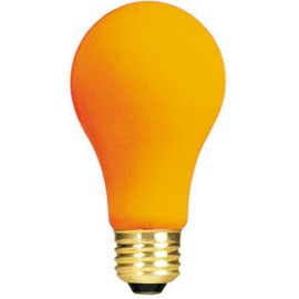 Bulbrite 40A/CO-12PK 40W Ceramic Orange A19 Bulb, 12-Pack