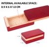 DC-BEAUTIFUL Impossible Box Puzzle Master Secret Opening Box Wooden Red