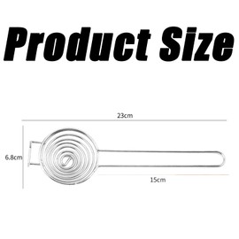 2 PCS Egg Separator Tool, Egg Yolk Separator, Egg White Separator, for Home Kitchens,Pastry Shops,Dessert Shops,Bakeries, Stainless Steel Egg Yolk Separator Tool, Kitchen Tools