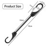 Pack of 12 Elastic Bands with Hook Expander with Hook