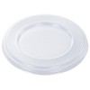 Center Chemical Disposable Containers Lid Bowl Large Flat Lid 25 Piece