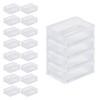 PROREGAL SuperSparSet 20 x Transparent Euro Containers BasicLine with Closed