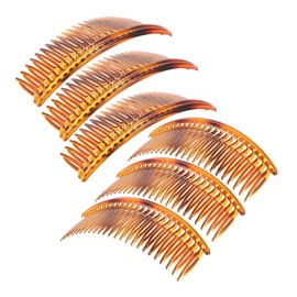 IWOWHERO Elegant -tooth Side Hair Combs Plastic Hairdressing Combs for Women Hair Combs for Styling Bridal Accessories