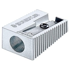 Staedtler Compact Pencil Sharpener, 510-10, Set of 2, Silver
