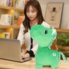 Plush Green Horse Toy Portable Mini Soft Comfortable Cute Fun