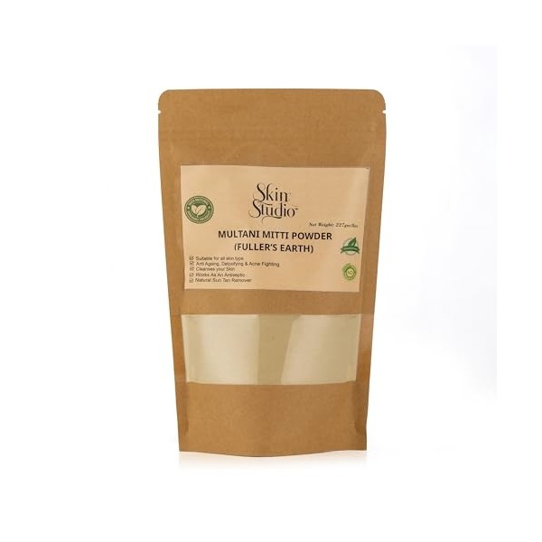 Pure Fuller’s Earth Powder(also known as Bentonite Clay) – 100%