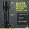 High-Power 420-800mm f/8 Manual Telephoto Lens for Nikon D500, D600,