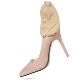 Healeved 4pairs High Heels Forefoot Pads Heel Cushion Inserts Design Comfortable Half Insoles