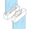 Prime-Line F 2588 Sash Lock, 2-1/16 In. Hole Centers, Fits